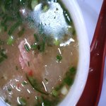 幸楽飯店 - Aセットのスープ