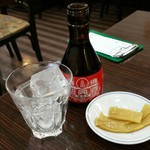 中華料理 康楽 - 紹興酒1合 500円。ストレート・お燗・ロックが選べます。