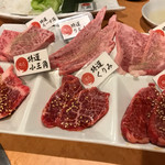 肉匠 迎賓館 - 本日の板長おすすめ6種盛り