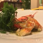 カーサ・デル・チーボ - オマール海老のアッロースト アルゲーロ風