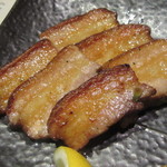 kanzekoshitsuizakayakunseikoubou - 豚バラ肉のベーコン 680円