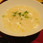 銀座 しのはら - 筍ご飯 すっぽん餡かけ 蛤のスープのお茶漬け風4