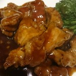 中国料理 まっちゃ亭 - 豚ロースの黒酢炒め
