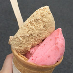 ミルクパレット - カフェモカといちごシャーベット