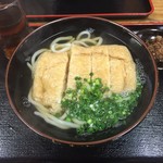 ふくろう茶屋 - きつねうどん（４５０円）