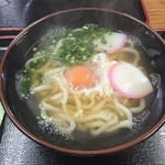 ふくろう茶屋 - 月見うどん（４００円）