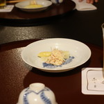 Onkaiseki Shiratama - 毛蟹、ホワイトアスパラ