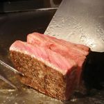 日本料理雲海 - 単品 和牛ﾛｰｽ 150ｸﾞﾗﾑ 2017年04月