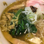 貝節麺raik - 貝の餡