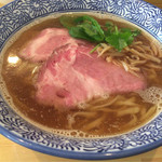 らぁ麺屋 はりねずみ - 煮干しらぁ麺(750円)