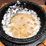 韓国料理 ビビム - 石釜のコーン茶粥