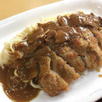 北海道がんセンター 地下食堂 - スパゲティーカツカレー600円