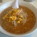 どさん子 - 味噌ラーメン520円  炒飯セットで合わせて750円