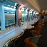 Premium Express Shima Kaze - まずカフェ車両へ