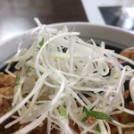 うどん商人つづみ屋 - 白髪ねぎがシャキシャキしてて、これもまた美味し