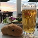 バーベキューガーデン 美ら海 - オリオンビールで乾杯♪