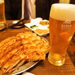 マルジー餃子 - 餃子にはビールが合う