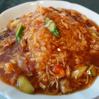 中国料理 桃李 - 福建風あんかけチャーハン