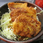 大阪豚骨ラーメン大力 - ミニソースかつ丼