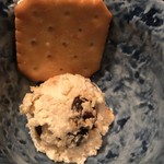 食べ酔う屋 菜 - 【2017.4.5】お通しのクリームチーズ。