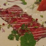 京洛肉料理 いっしん - もも肉のカルパッチョ