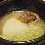 京洛肉料理 いっしん - テール肉と淀大根のみぞれ煮