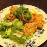 まいもんや かっぱ - 2017年4月　大山鶏の唐揚げ