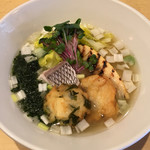 饗 くろ喜 - 鯛塩そば（1,100円） 2017.4