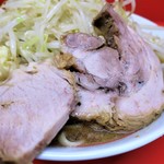 ラーメン二郎  京都店 - ２種の豚