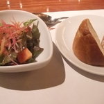 An treffen - サラダ＆パン