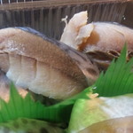 魚きん - しめさば寿司（アップ）