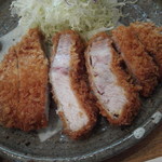 勝蔵 - 特上厚切りロースかつ定食2160円