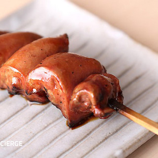 The chicken used for yakitori is “Date chicken” from a contracted poultry farm.