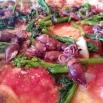 SAKURAGUMI - 蛍烏賊と菜の花のマリナーラ