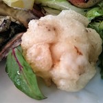 SAKURAGUMI - 前菜の盛合せ　白子のフリット