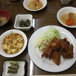 ホテル　レイジャント - 夕食　本当に意外に美味い夕食