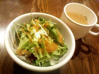 Furansutei - ふらんす亭　セットメニューのサラダ