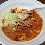 麺や夢限 - イタリアン風トマトラーメン