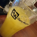 焼肉酒家 牛角 - パインジュース290円
