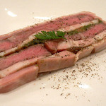 ジャンジャンブル - 向井ベーコンと牛肉のテリーヌ　バジル風味