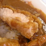 銀星食堂 - カツカレー（カツはしっかりと厚いです）