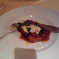 イタリア料理 Trattoria Mezzanino - カロリーの低いお肉とのことでした