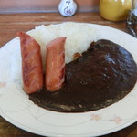 あがたの森 - 黒カレーとフランクフルト