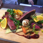 ビストロ ダイア - 鴨と春野菜の蒸し焼き