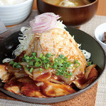 満天食堂 - 豚ロース生姜焼き定食