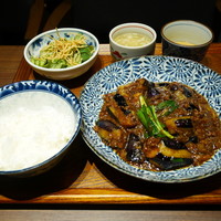 中国菜エスサワダ - 本日のランチ　麻婆茄子