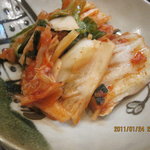 季節料理 加乃 - 自家製キムチ