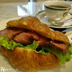 デリフランス - ローストビーフサンドイッチ ( 680円 )