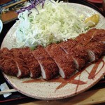 とんかつ桂 - 上ロースかつ