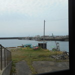 みなと食堂 - 店内から見る風景